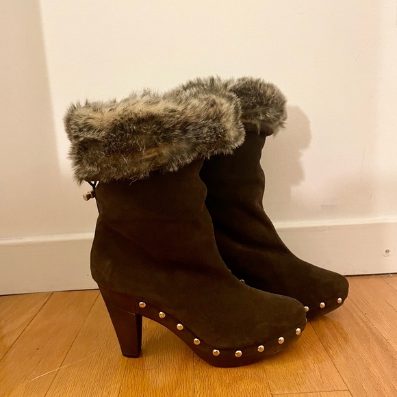 Michael Kors fur boots - Picture 4 of 7